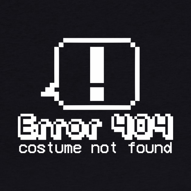 Error 404 Costume not found by hoopoe